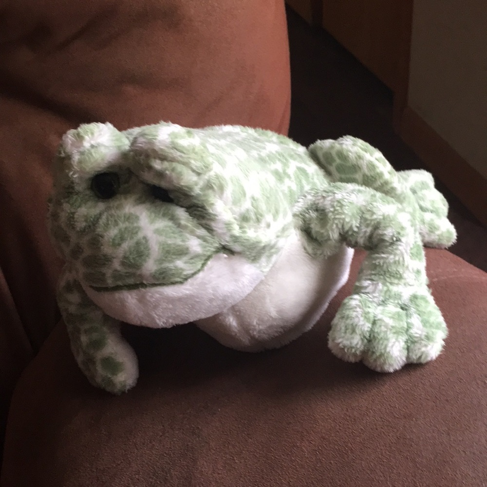 Webkinz Green Spotted Frog - plush